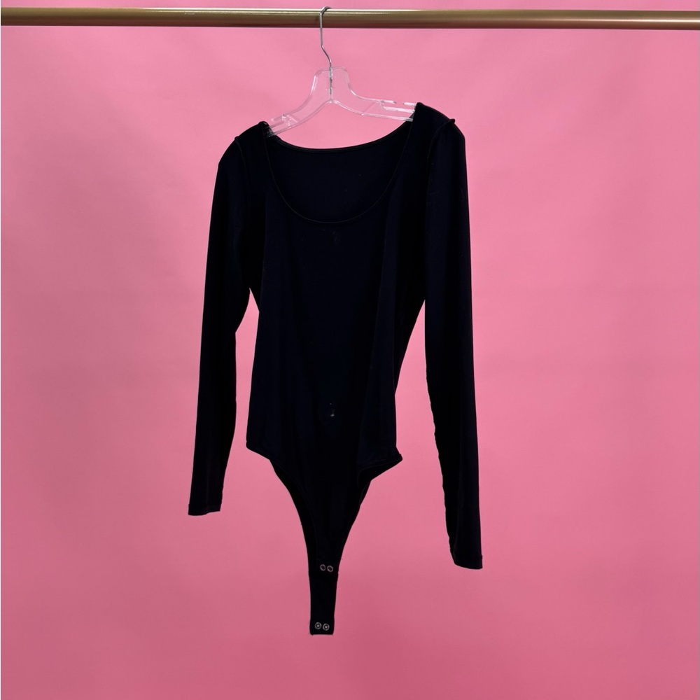 Hollister Black Long Sleeve Bodysuit